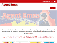 Tablet Screenshot of agent-emes.com